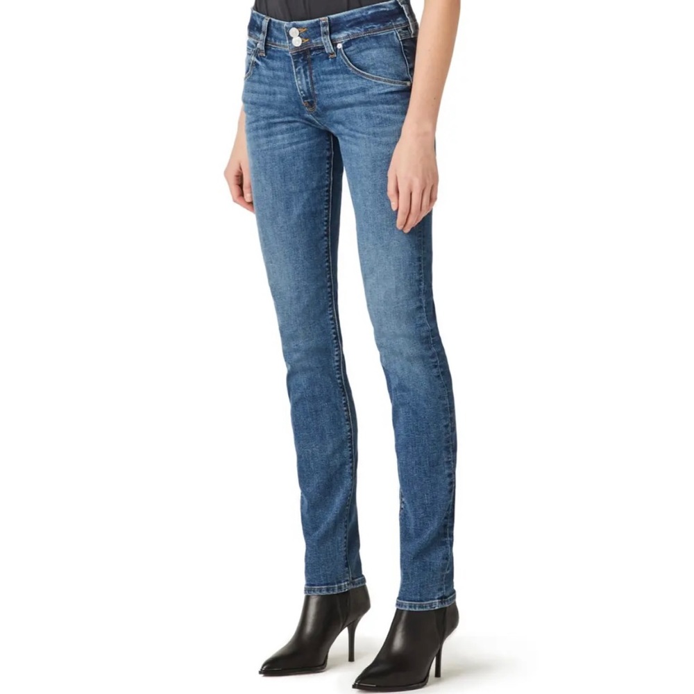 Hudson Collin Mid-Rise Skinny Jean, size 26
